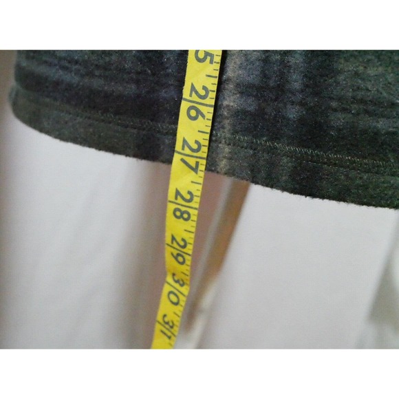 John Wayne Green Gray Fleece Pullover Small Polyester - Picture 10 of 11
